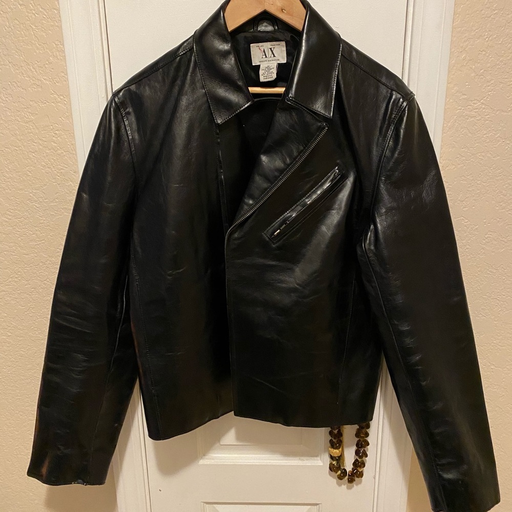 Armani Exchange Men’s Leather jacket